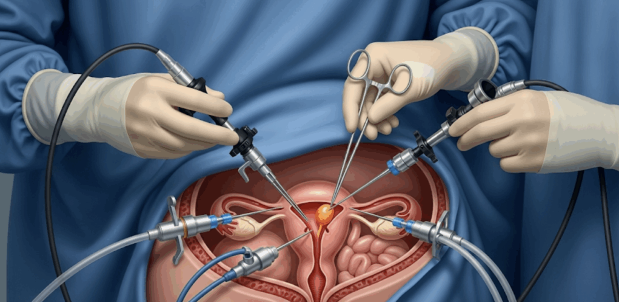 Laparoscopic Ovarian Removal - Laparoscopic surgery by Dr. Jaya Maheshwari